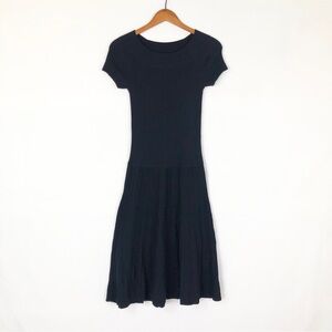 Lauren Ralph Lauren Fit and Flare Size Small Petite Dress Midi True Sapphire